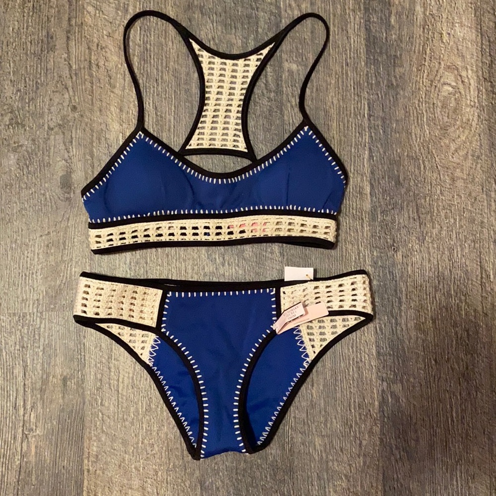 Blue Victoria’s Secret bikini